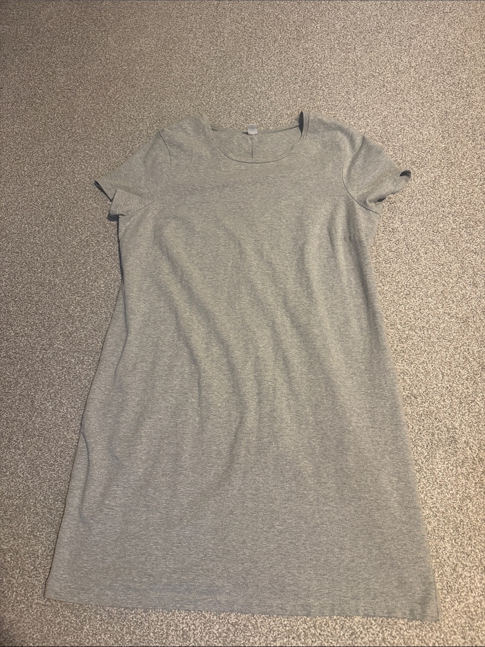 Old Navy Gray Short Sleeve Shift Dress
